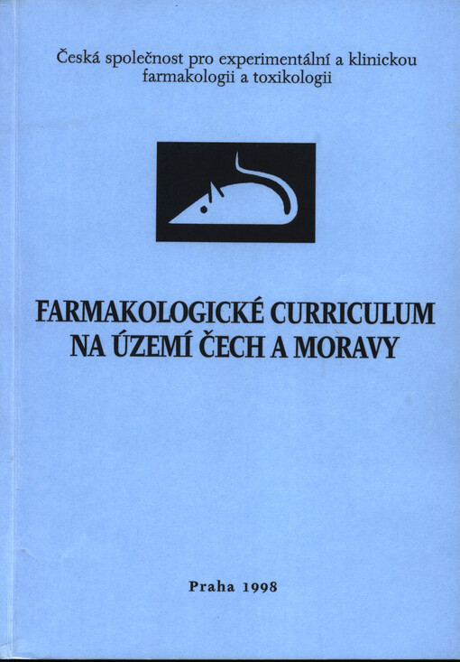 Farmakologické curriculum na území Čech a Moravy