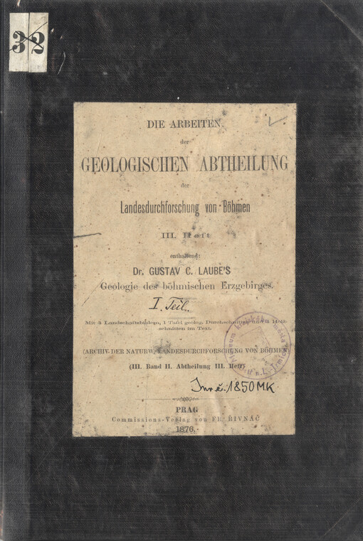 Geologie des böhmischen Erzgebirges