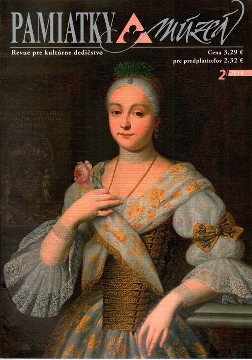 Pamiatky a múzeá : časopis pre ochranu pamiatok a problémy múzeí