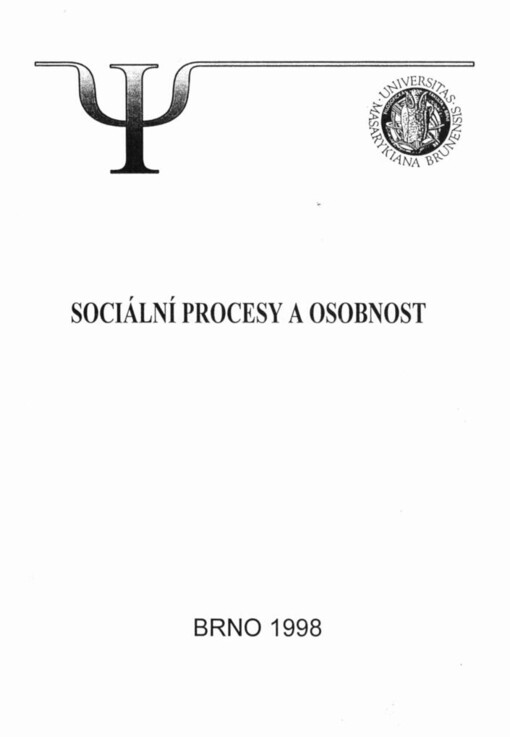 Sociální procesy a osobnost