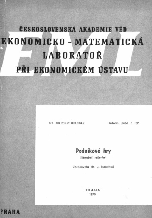 Podnikové hry :(Lit. rešerše)