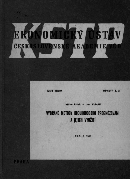 Vybrané metody dlouhodobého prognózování a jejich využití