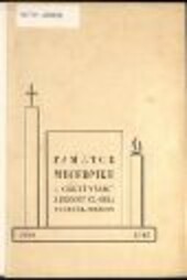 Památce mučedníků a obětí války z jednoty Čs. Orla v Uherském Brodě: 1939-1945