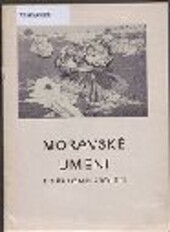 Moravské umění z přelomu století: [katalog výstavy, Topolčany, září 1971