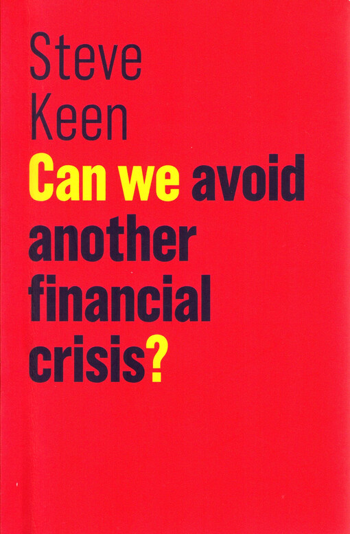 Can we avoid another financial crisis?