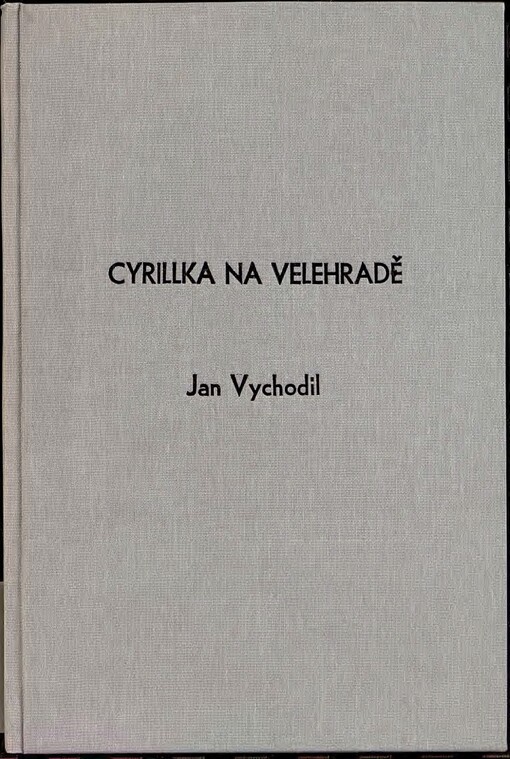 Cyrillka na Velehradě