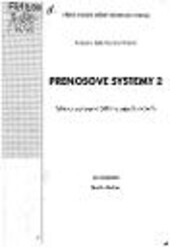 Přenosové systémy 2 :sítě a zařízení SDH a jejich návrh