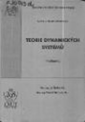 Teorie dynamických systémů : přednášky
