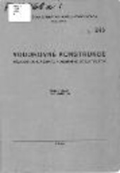 
Vodorovné konstrukce
  : Návody do cvičení z Pozemního stavitelství