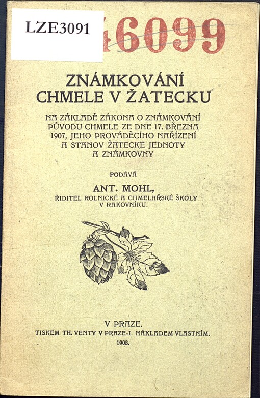 Známkování chmele na Žatecku