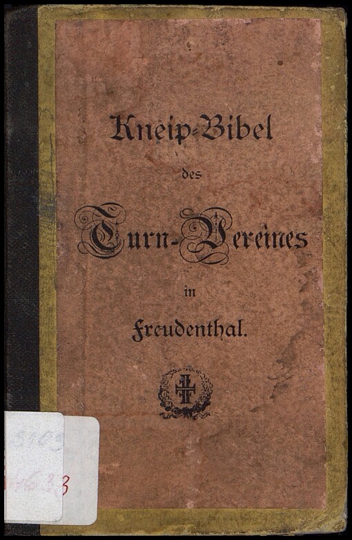 Kneip Bibel des Turn-Vereines in Freudenthal