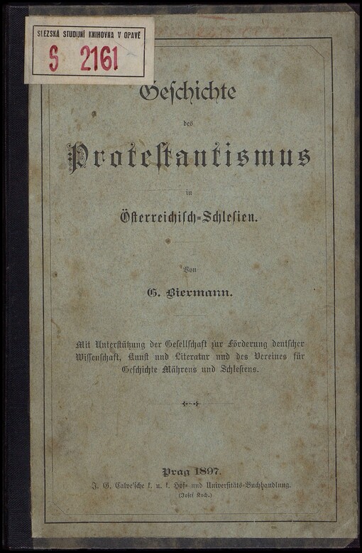 Geschichte des Protestantismus in Österreichisch-Schlesien