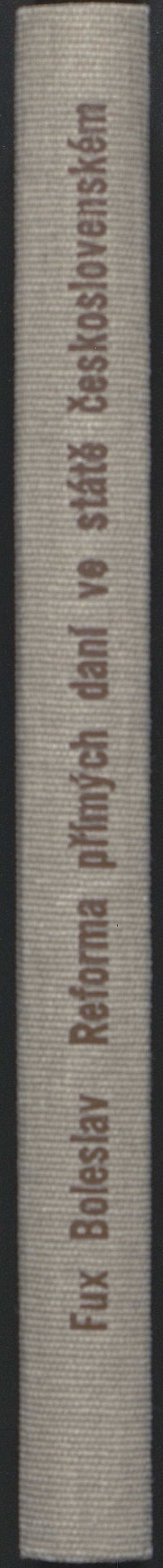 Reforma přímých daní ve státě Československém