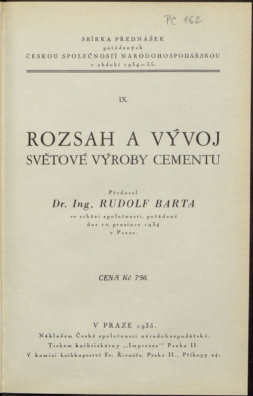 Rozsah a vývoj světové výroby cementu