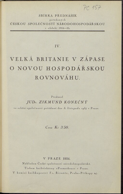 Velká Britanie v zápase o novou hospodářskou rovnováhu