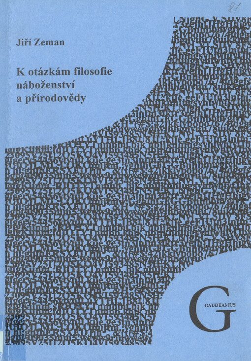 K otázkám filosofie náboženství a přírodovědy