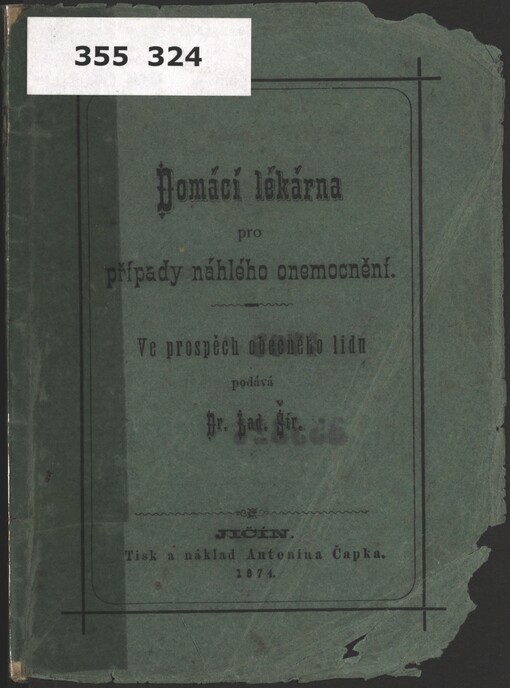 Domácí lékárna pro případy náhlého onemocnění