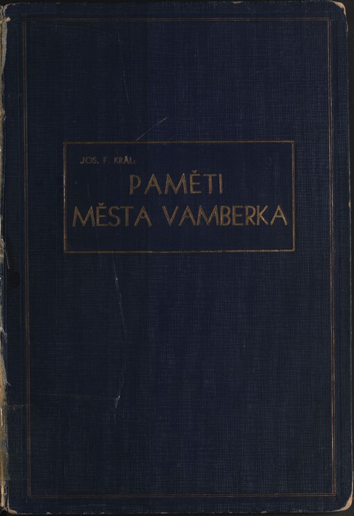 Paměti města Vamberka nad Zdobnicí