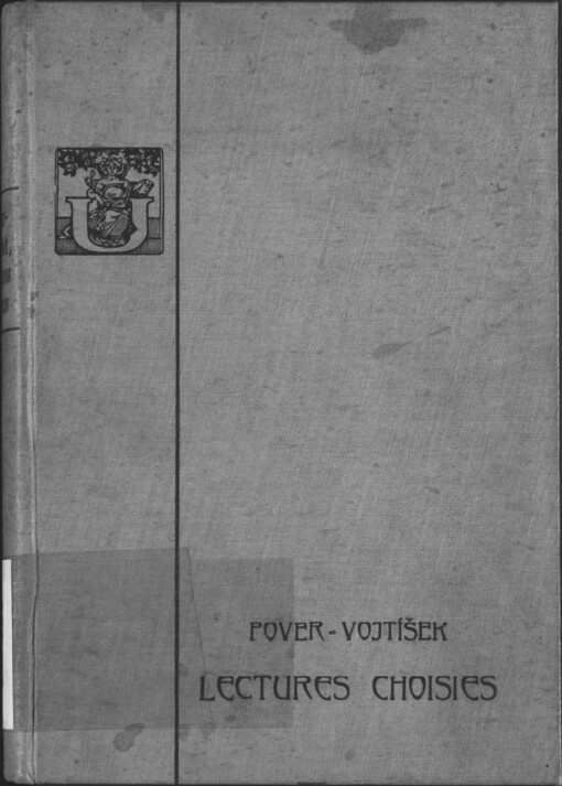 Lectures choisies à l'ussage de l'enseignement secondaire tchèque