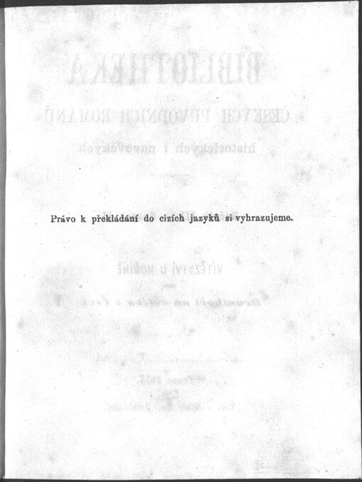 Vítězství u Hoříně, aneb, Braniboři na outěku z Čech :povídka z třináctého století