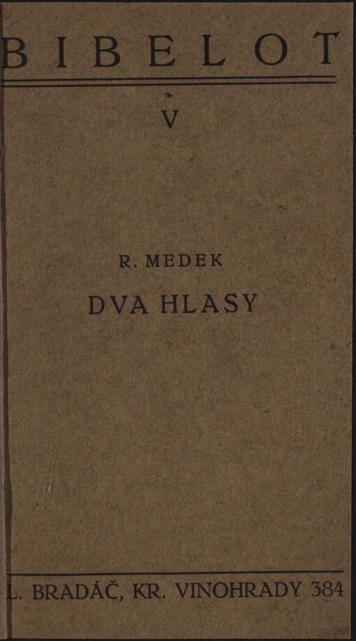 Dva hlasy :Březina, Sova