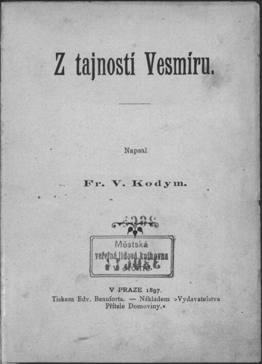 Z tajností Vesmíru