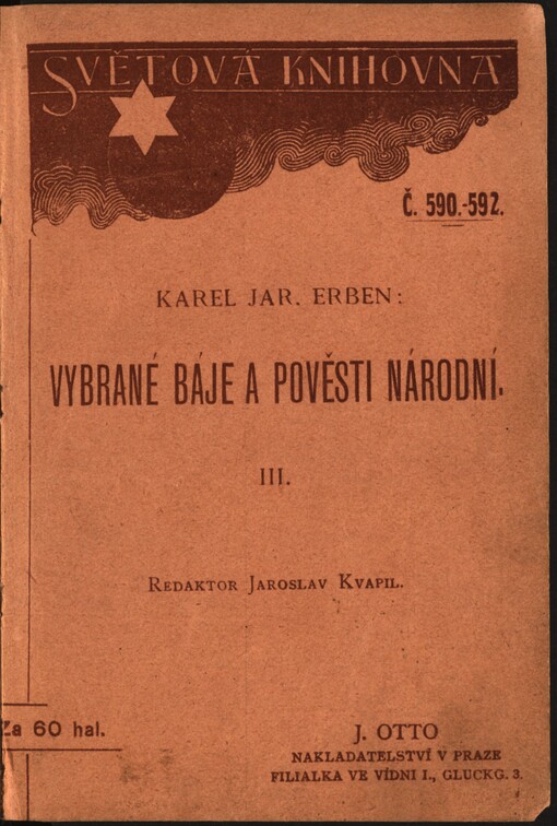 Vybrané báje a pověsti národní jiných větví slovanských.III,Jižní slovanské