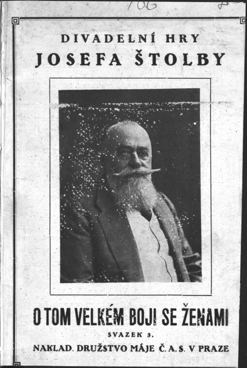 O tom velkém boji se ženami :růžový žert ze šedivého pravěku o 3 jednáních se zpěvem a tancem