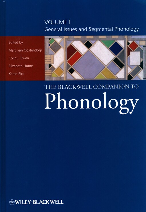 The Blackwell companion to phonology