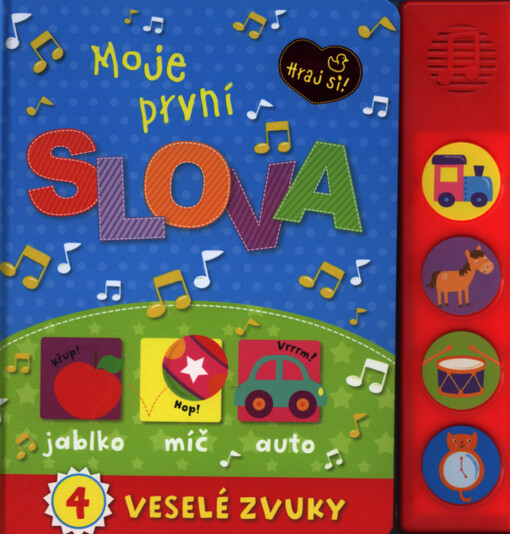 První slova - Zvuková knížka 4 zvuky