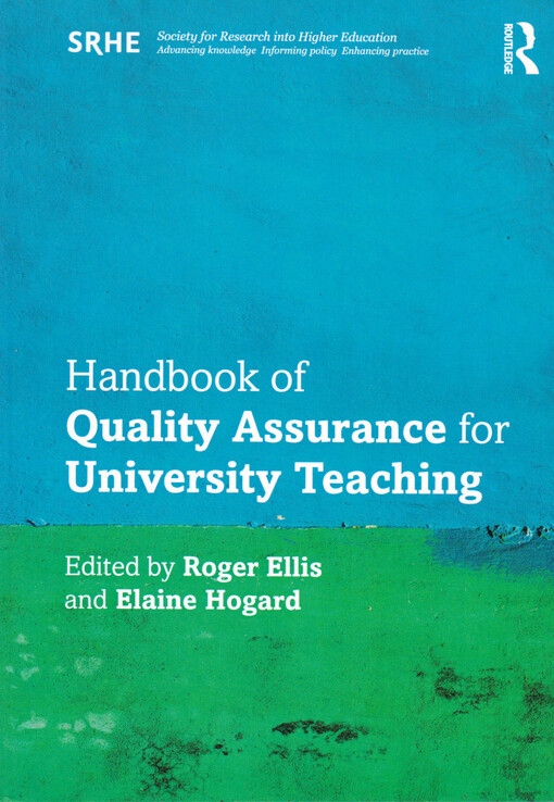 Handbook of quality assurance for university teaching