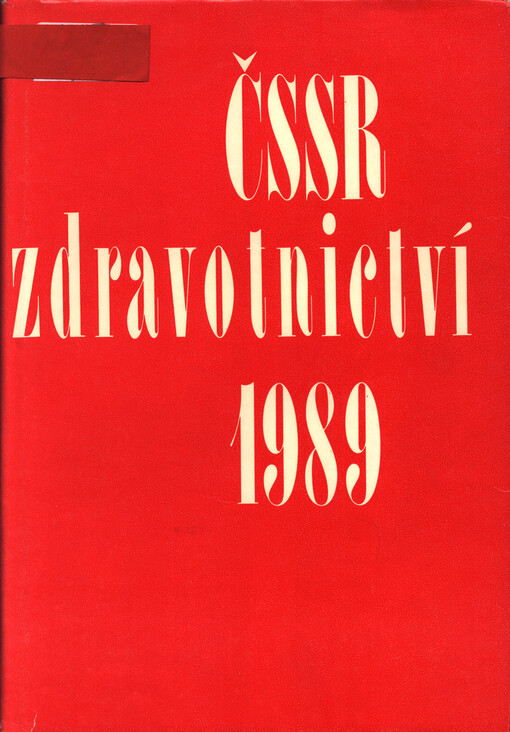 Zdravotnictví ČSSR ...