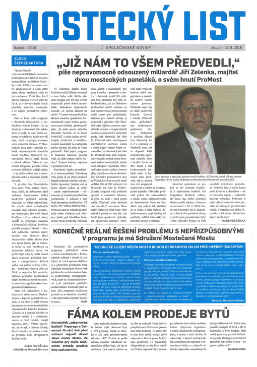 Mostecký list : společenské noviny