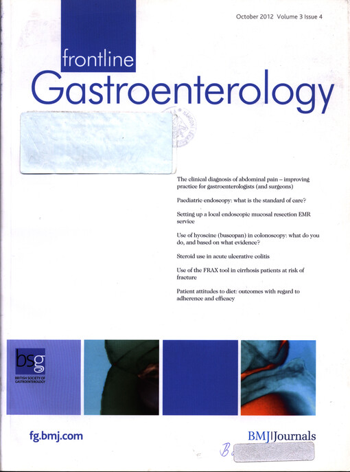 Frontline gastroenterology