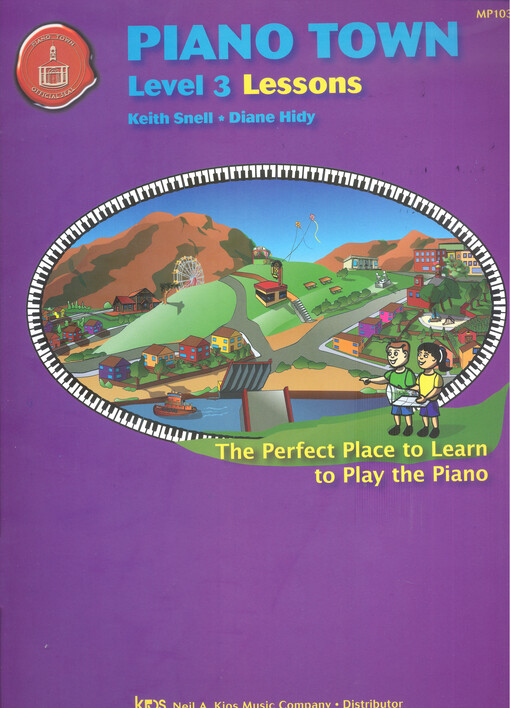 Piano town : Lessons. Level 3