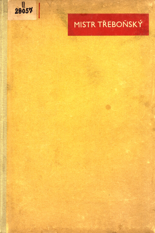 Mistr třebonský :[výbor obrazů