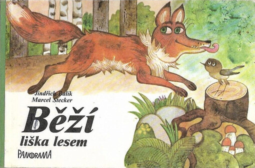 Běží liška lesem