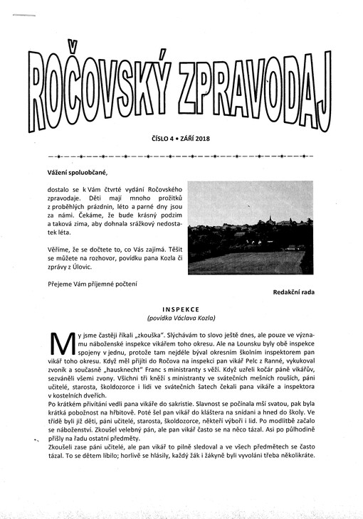 Ročovský zpravodaj