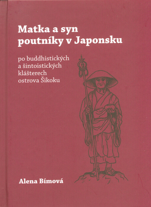 Matka a syn poutníky v Japonsku