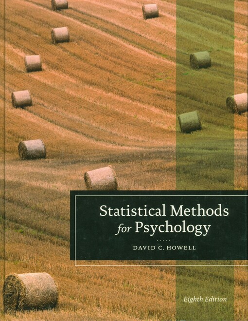 Statistical methods for psychology