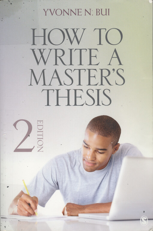 How to write a master's thesis