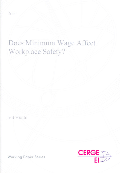 Does minimum wage affect workplace safety?