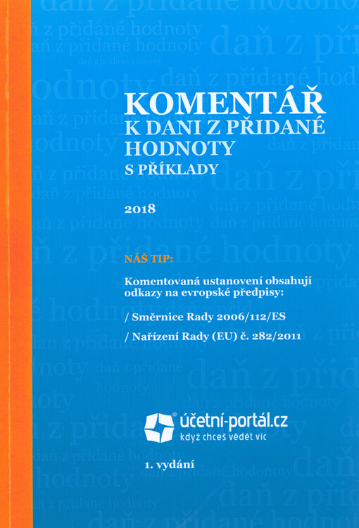 Komentář k dani z přidané hodnoty s příklady 2018