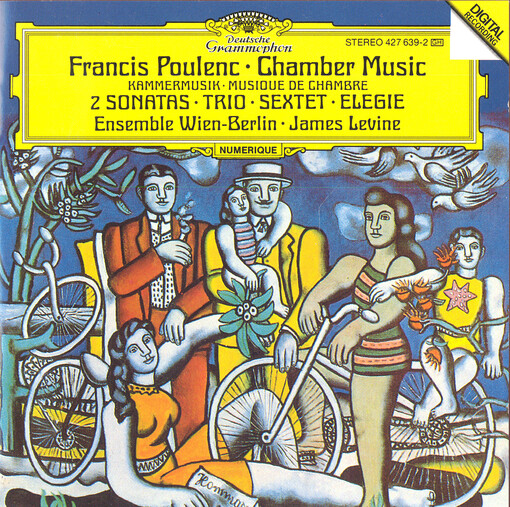 Trio pour piano, hautbois et basson Sonate pour clarinette et piano ; Élegie pour cor et piano ; Sonate pour flûte et piano ; Sextuor pour piano, flûte, hautbois, clarinette, basson et cor