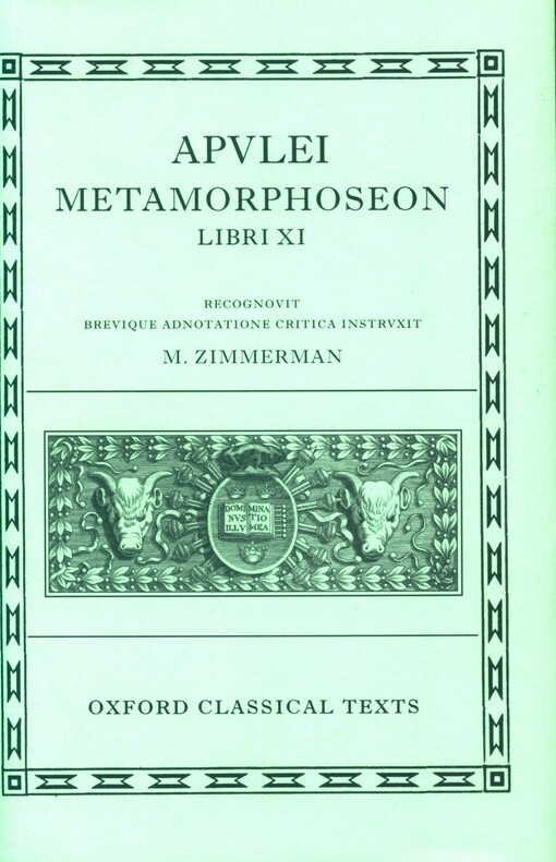 Apulei Metamorphoseon.Libri XI