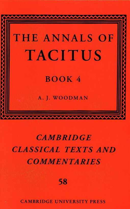 The annals of Tacitus.