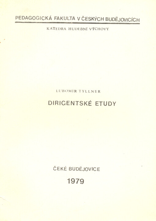 Dirigentské etudy