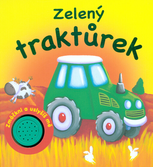 Zelený traktůrek