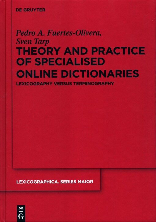 Theory and practice of specialised online dictionaries
