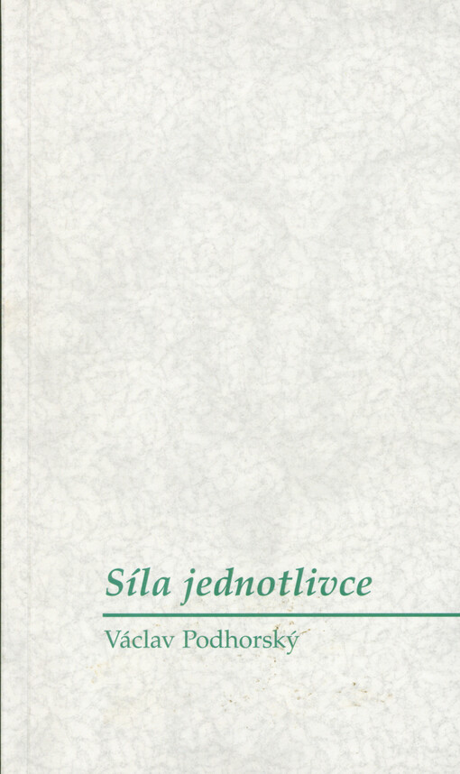 Síla jednotlivce